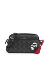 Karl Lagerfeld Ikon Monogram Kabelka přes rameno brown/kl mono