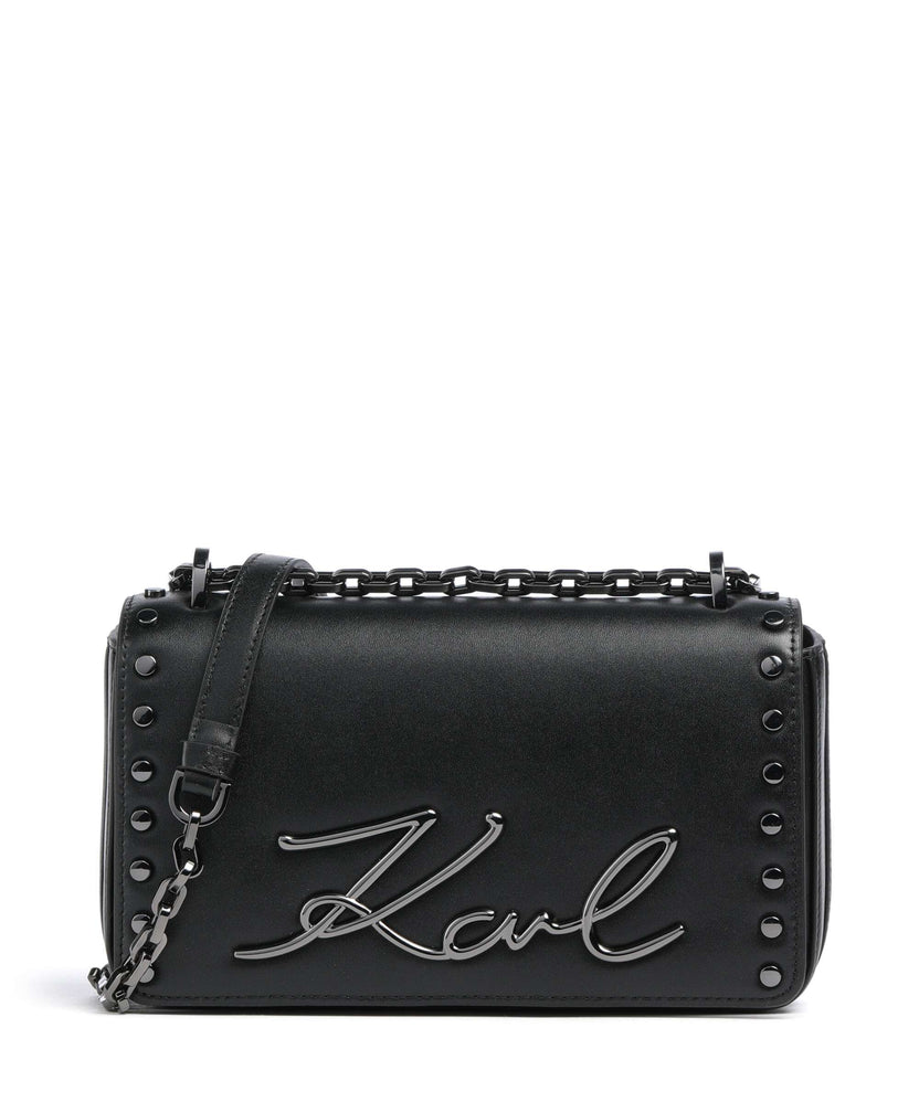 Karl Lagerfeld K/Signature 2.0 Shoulder bag black embellishment