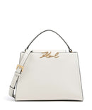 Karl Lagerfeld K/Signature Medium Kabelka off white