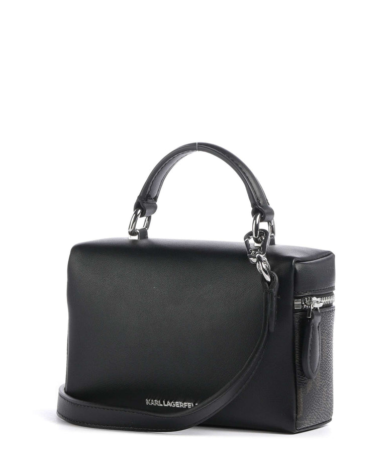 Karl Lagerfeld Ikon Monogram Small Crossbody bag brown/kl mono