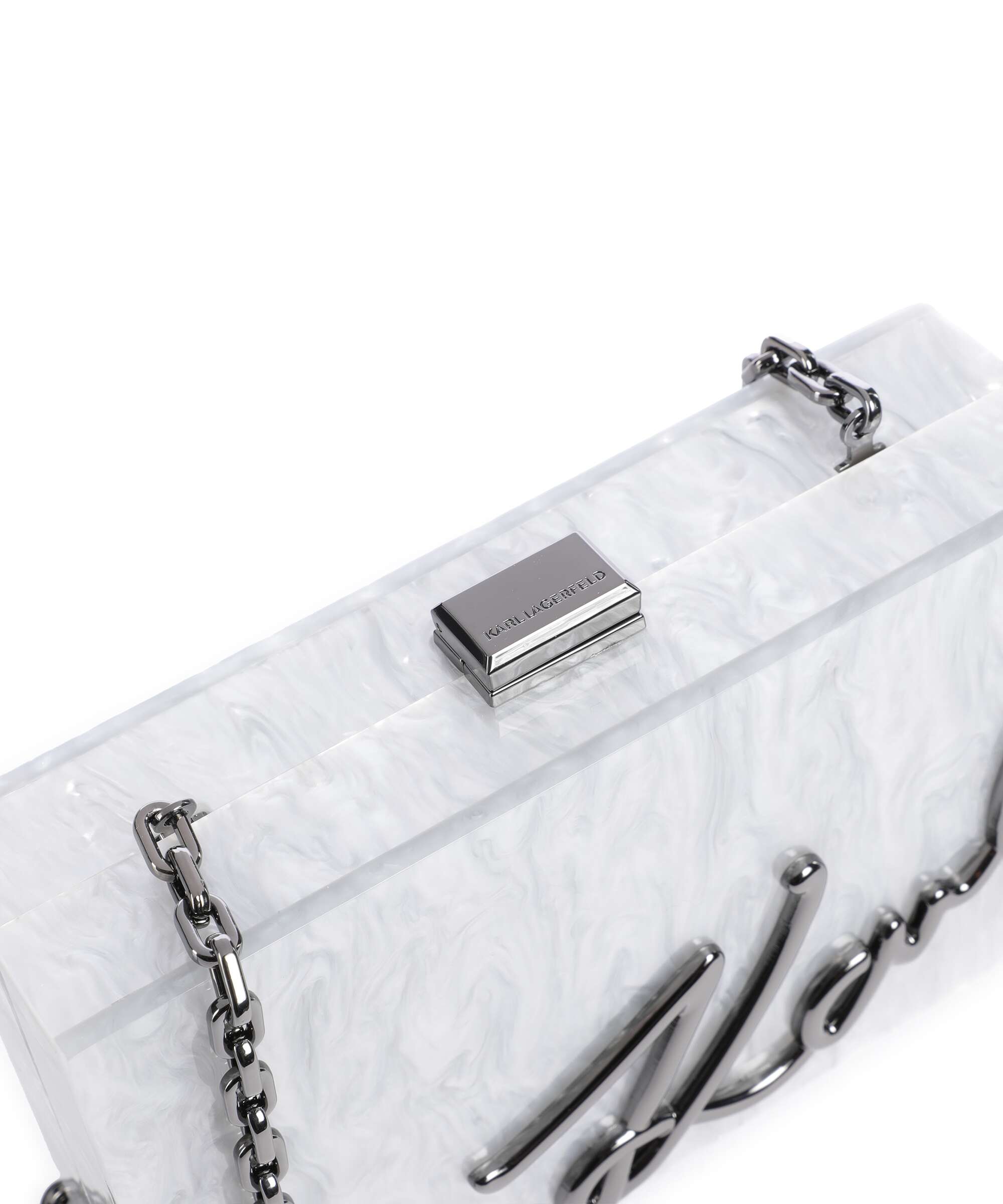 Karl Lagerfeld K/Soiree Crossbody bag off white