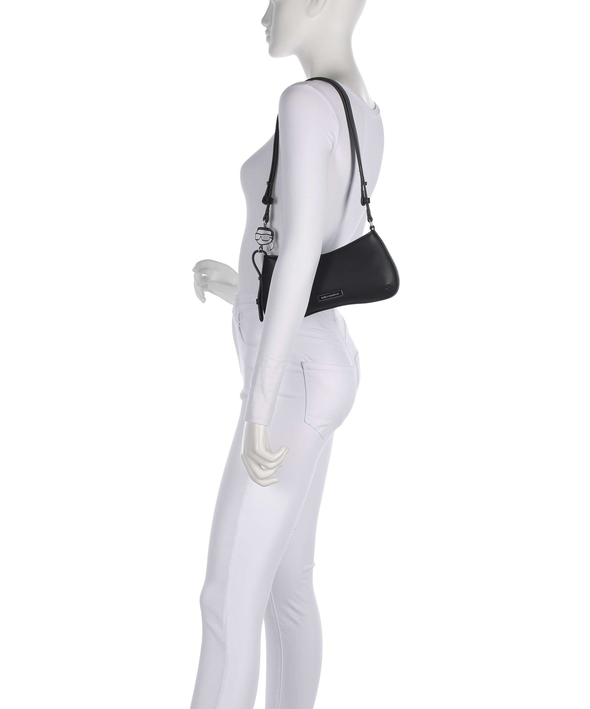 Karl Lagerfeld Ikon Smooth Shoulder bag black