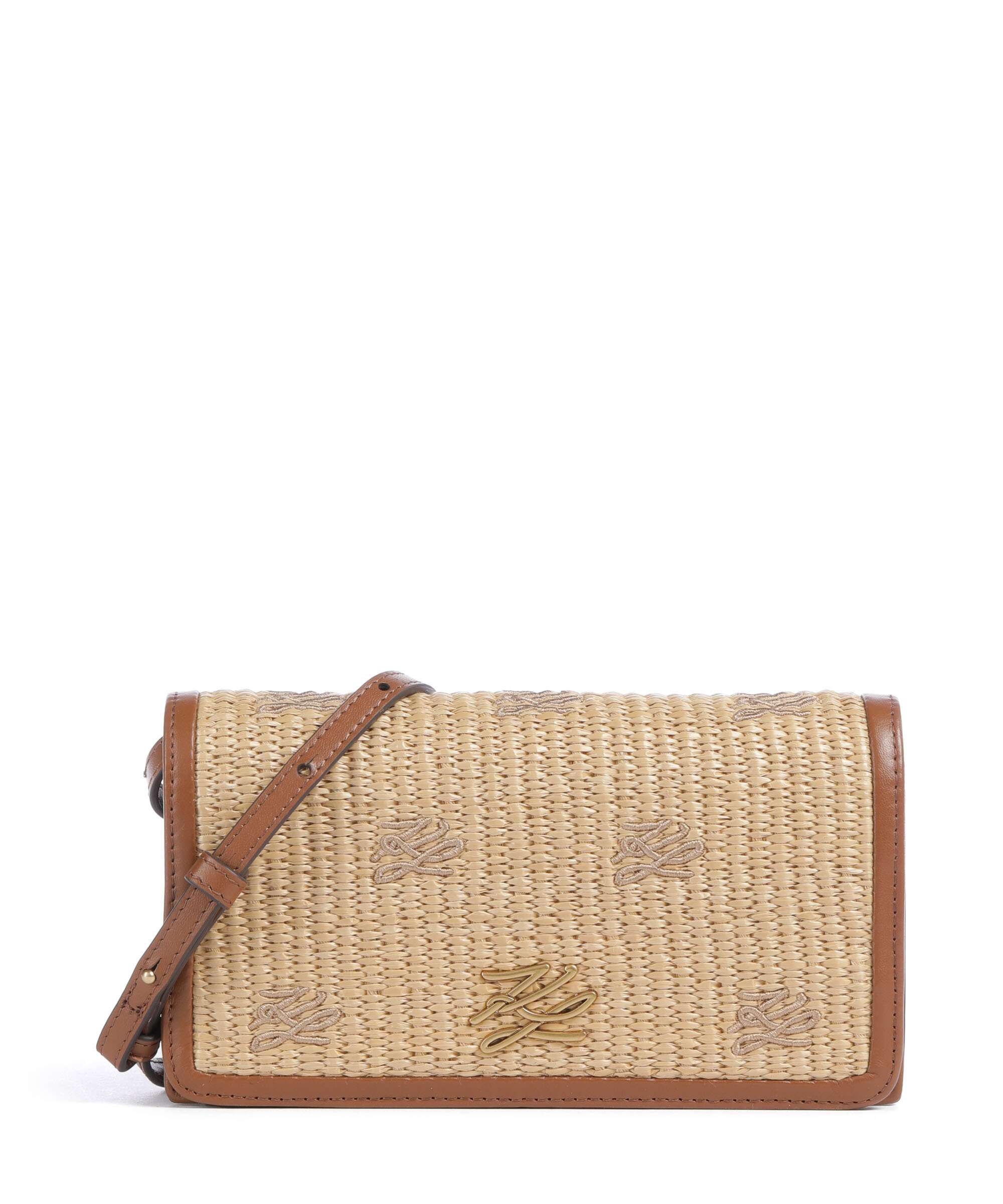 Karl Lagerfeld K/Autograph Mini Crossbody bag natural/tan