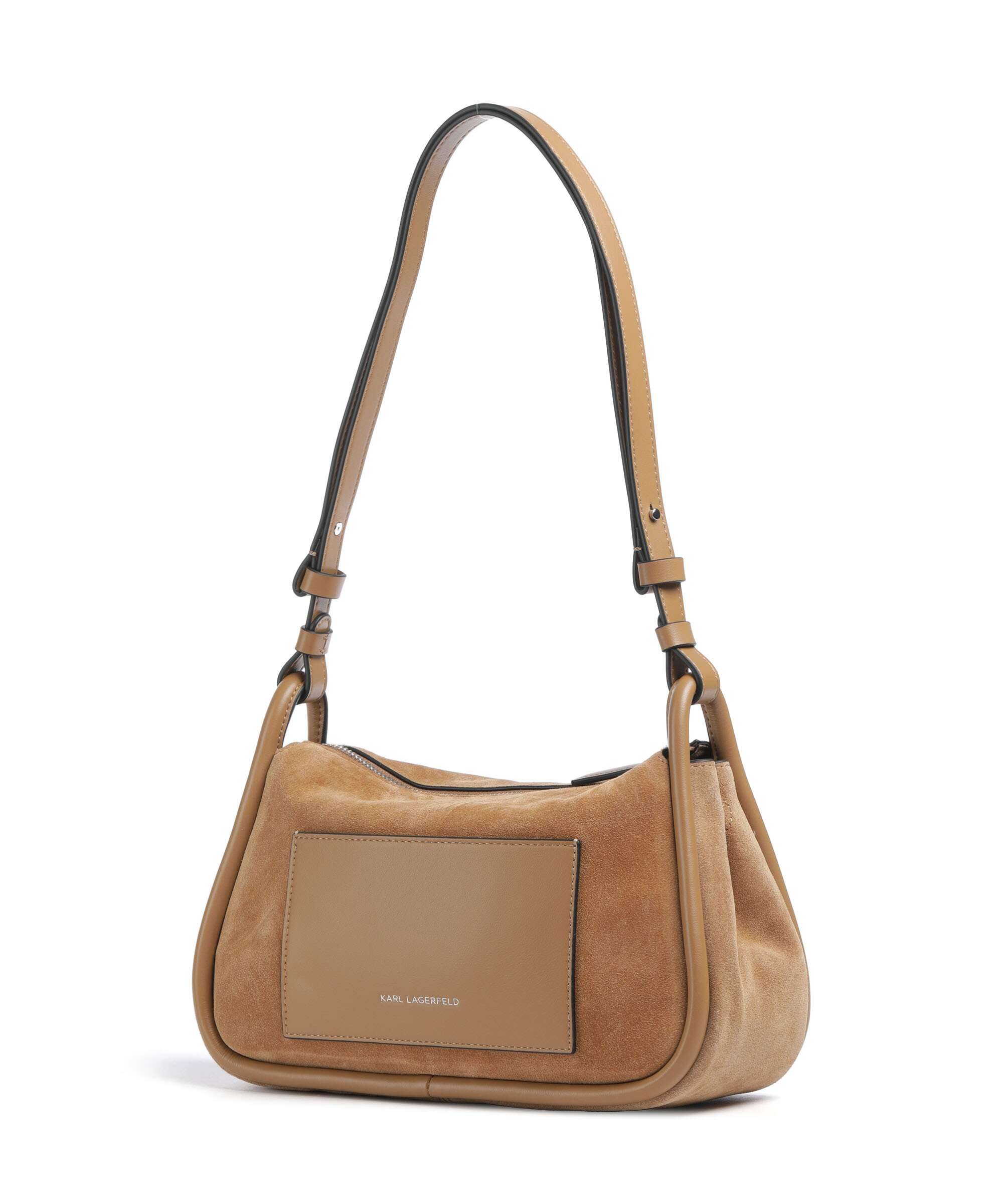 Karl Lagerfeld K/Autograph Patch Shoulder bag caramel