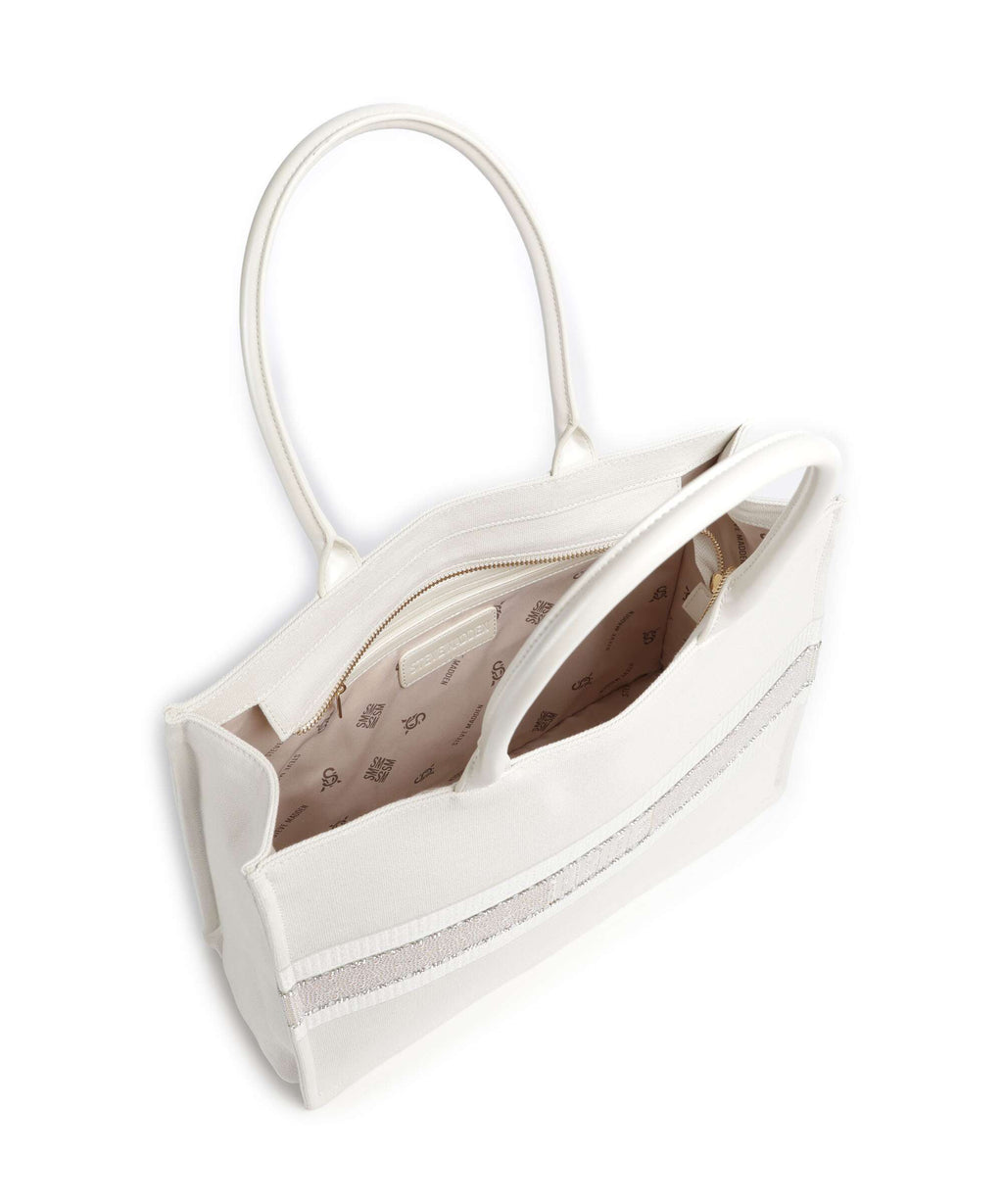 Steve Madden BBRIDE Tote bag white
