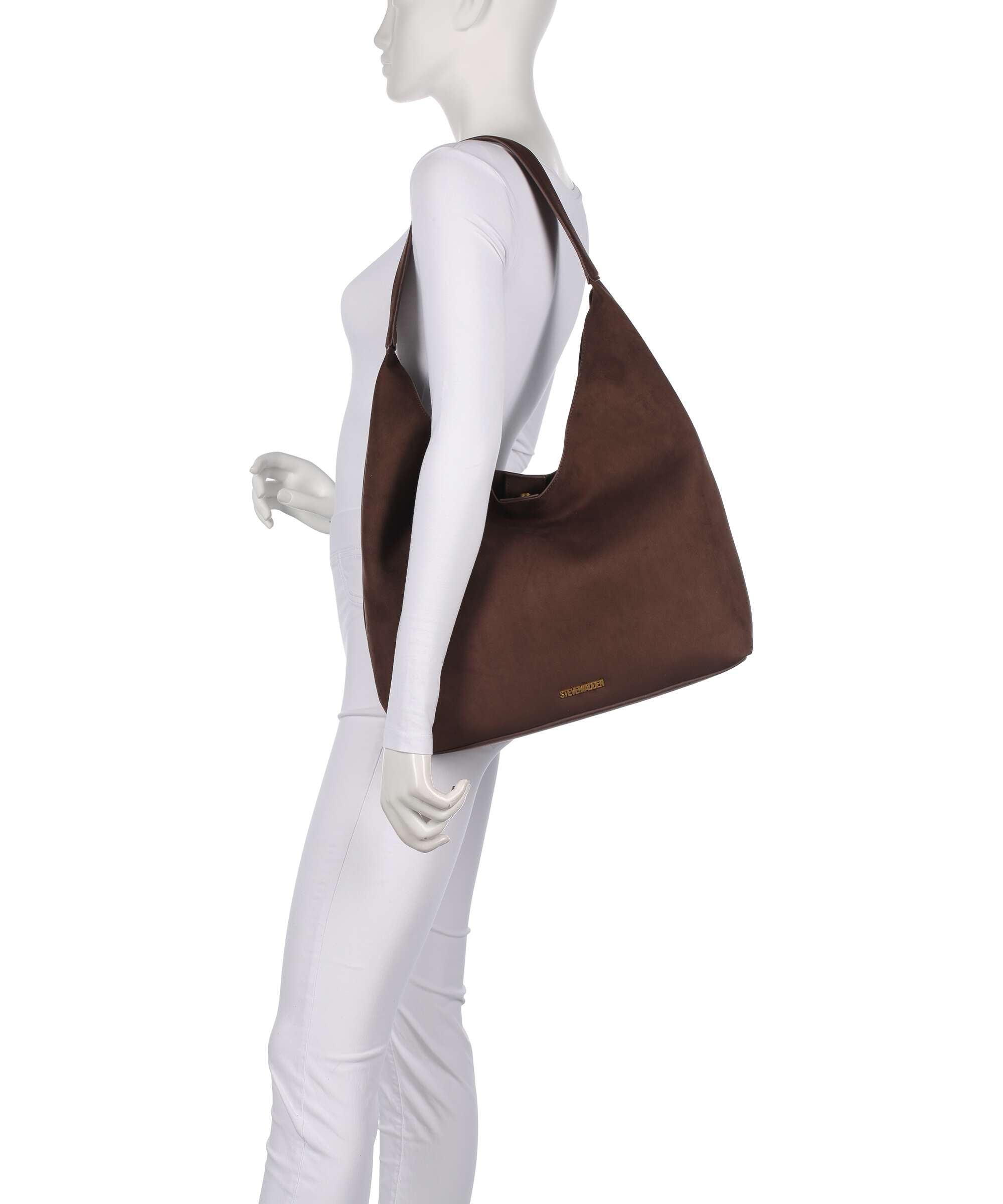 Steve Madden BCHRISTI Hobo bag chocolate/gold