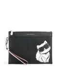 Karl Lagerfeld Ikon Choupette Wristlet black