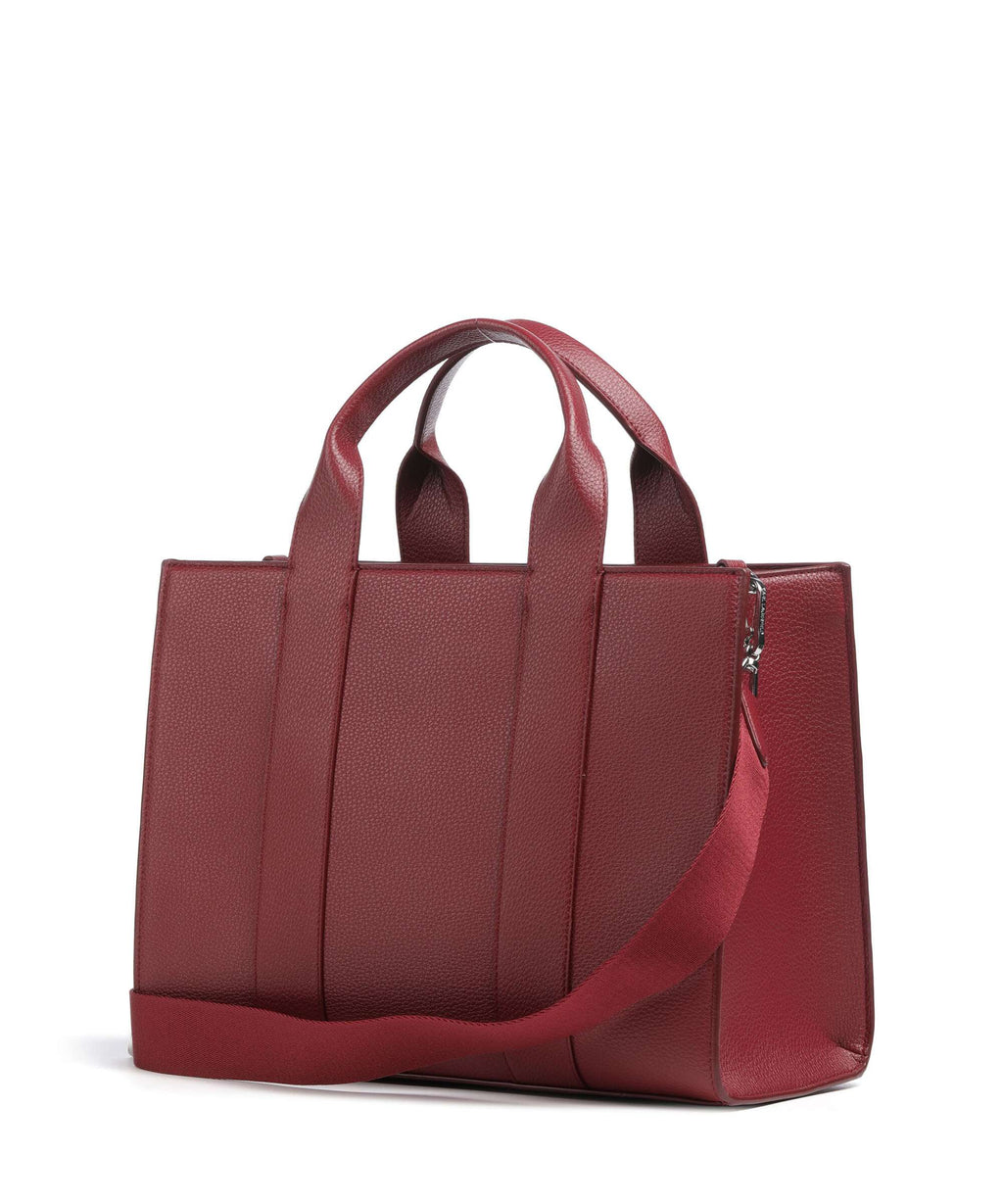 Karl Lagerfeld K/Rue St Guillaume Medium Handbag dark cherry