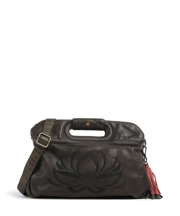 Taschendieb Wien Freundgasse 3 Kabelka přes rameno green moos