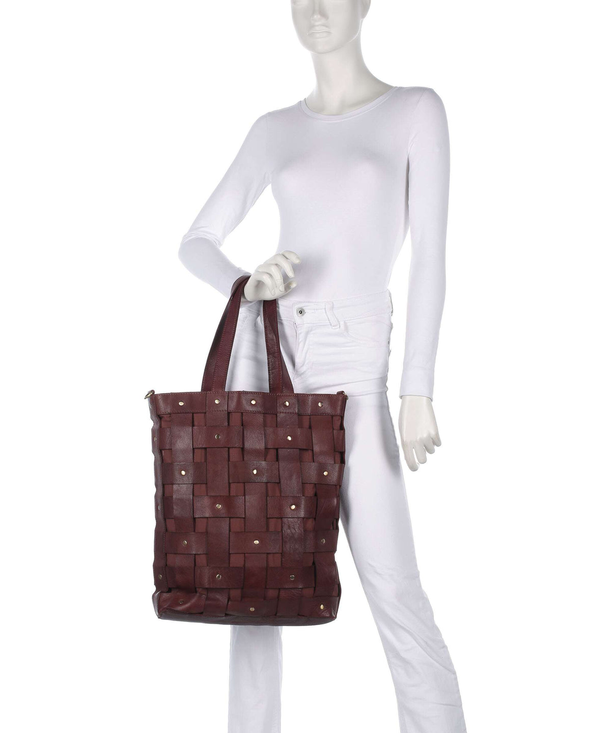 Taschendieb Wien Griesgasse 3 Tote bag brown brandy