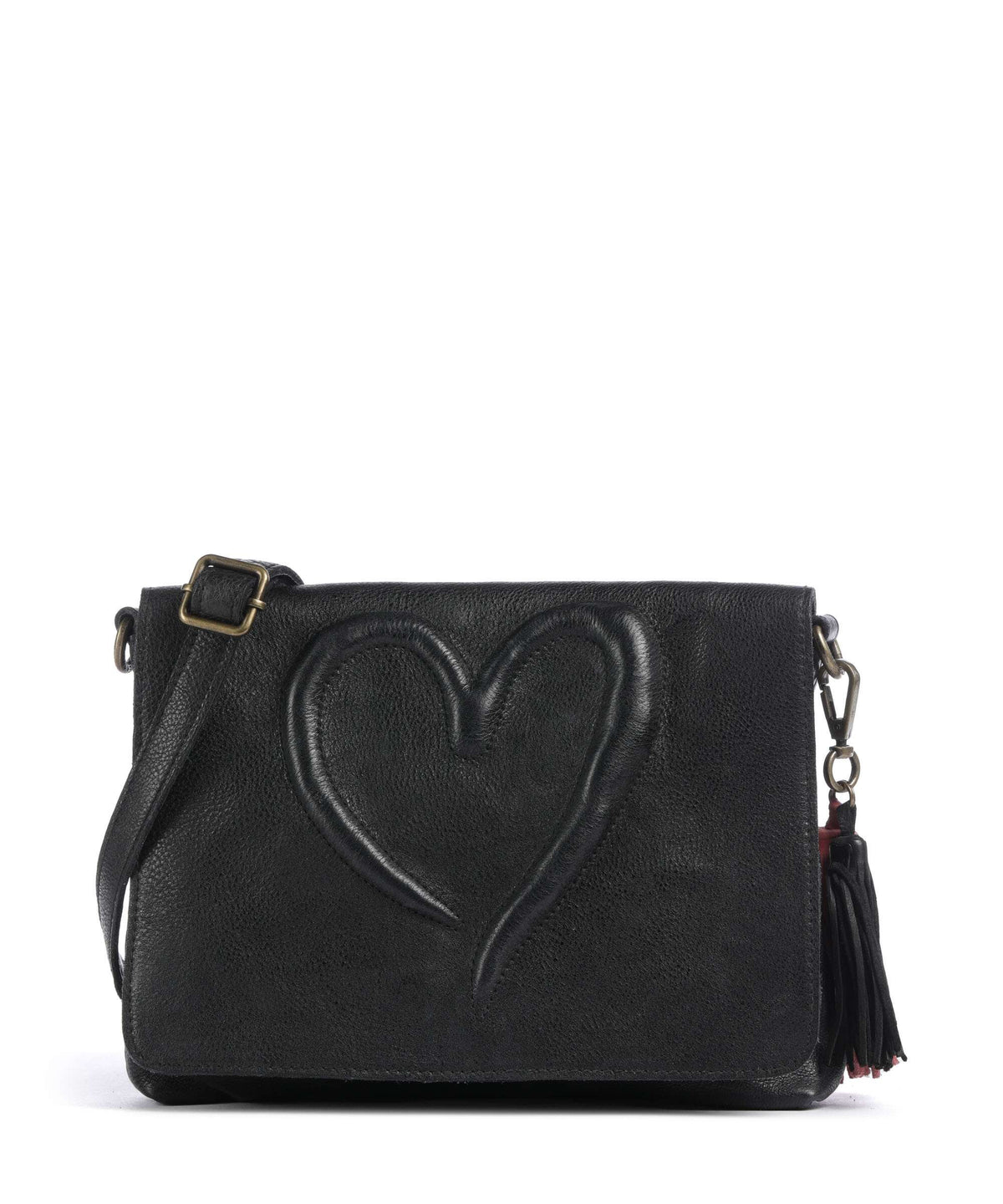 Taschendieb Wien Herzweg 3 Crossbody bag black bean