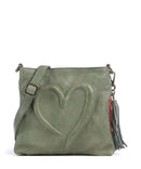 Taschendieb Wien Herzweg 4 Kabelka přes rameno green leaf