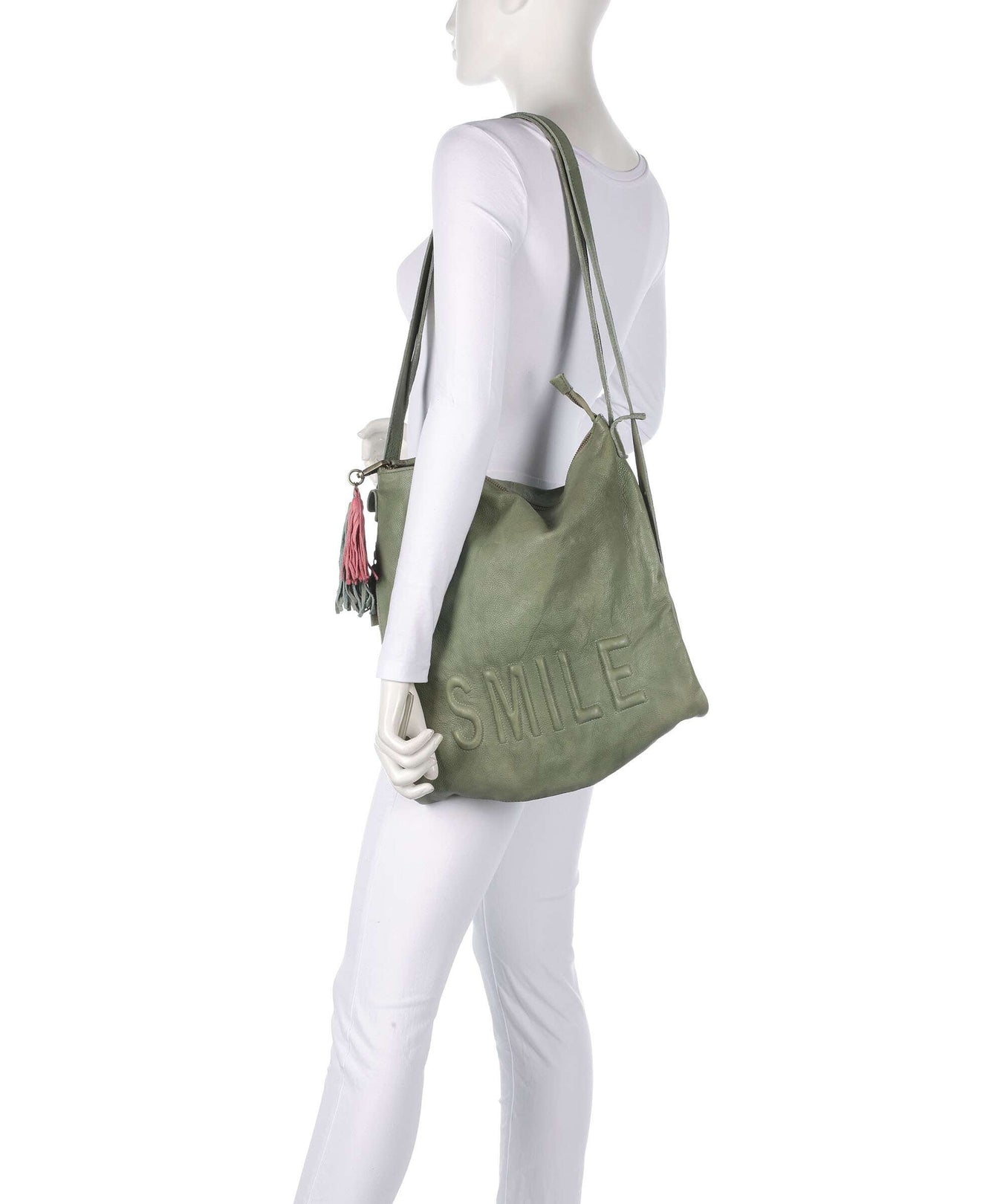 Taschendieb Wien Paoliweg 3 Backpack bag green leaf