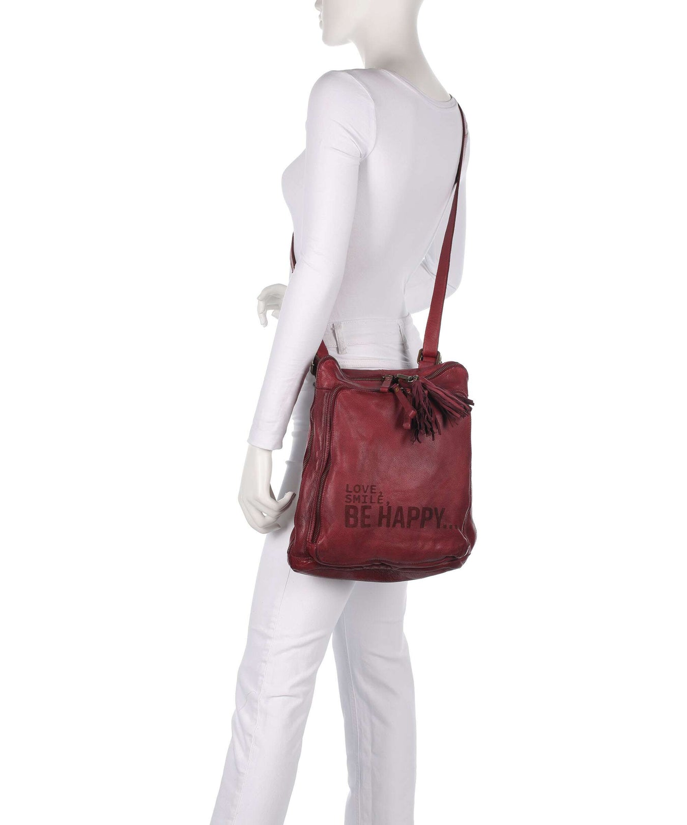 Taschendieb Wien Glücksbrücke 1 Backpack bag red burgundy