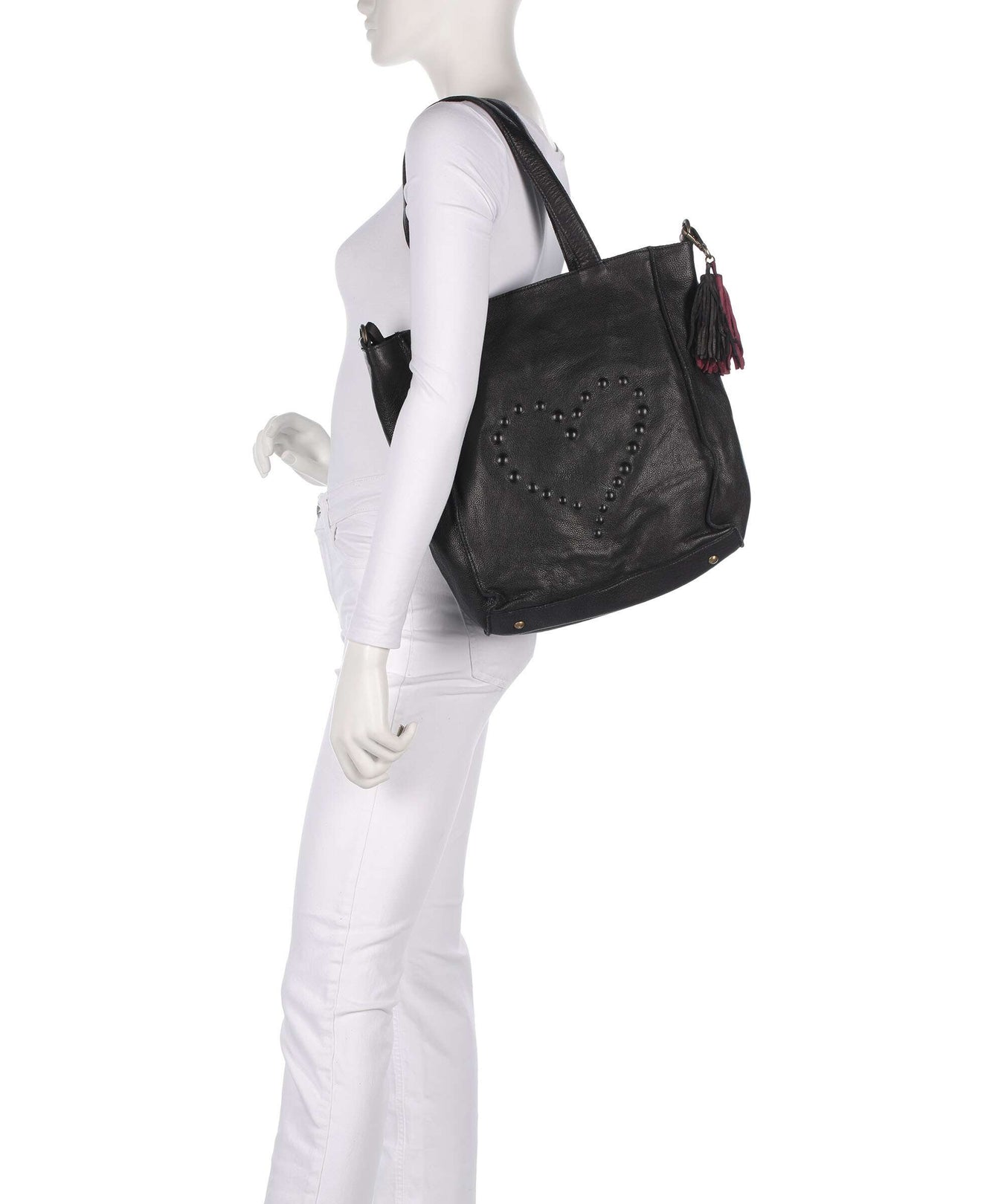 Taschendieb Wien Herzoggasse 1 Hobo bag black vintage