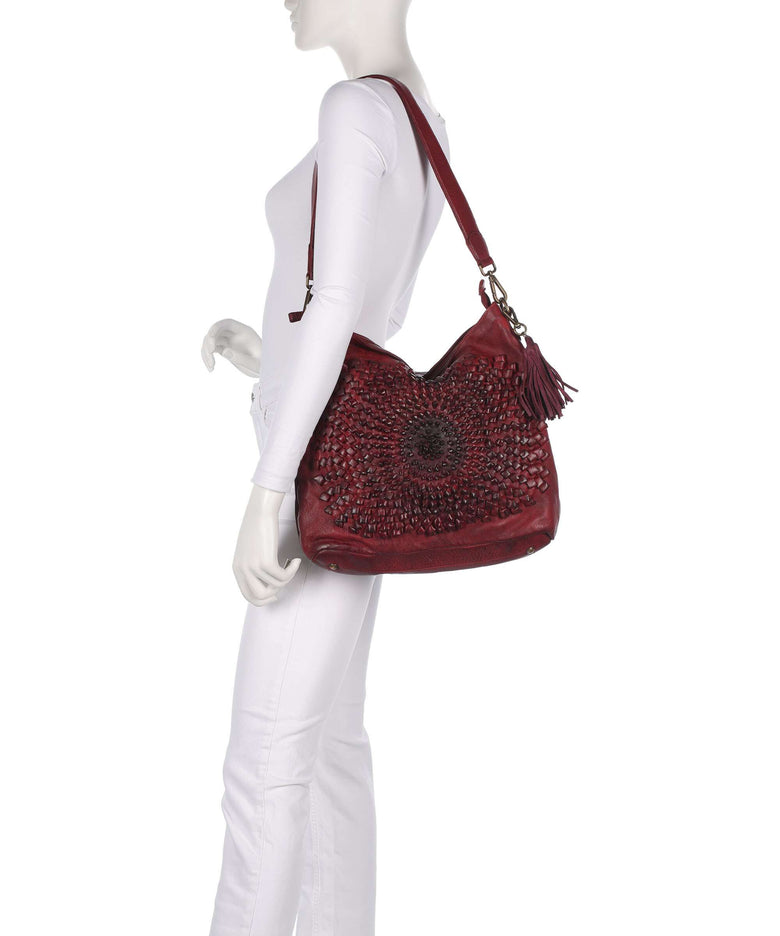 Taschendieb Wien Mondweg 3 Hobo bag red burgundy