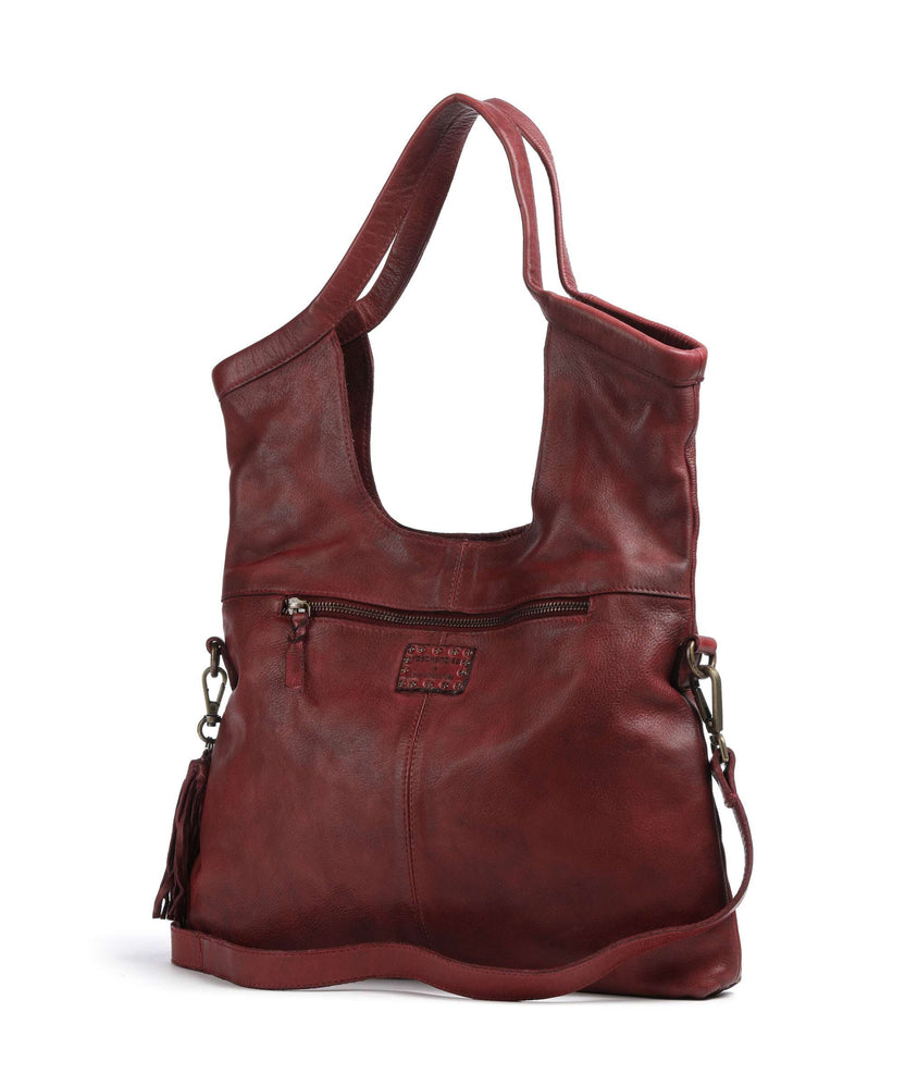 Taschendieb Wien Hanfgasse 3 Hobo bag red burgundy
