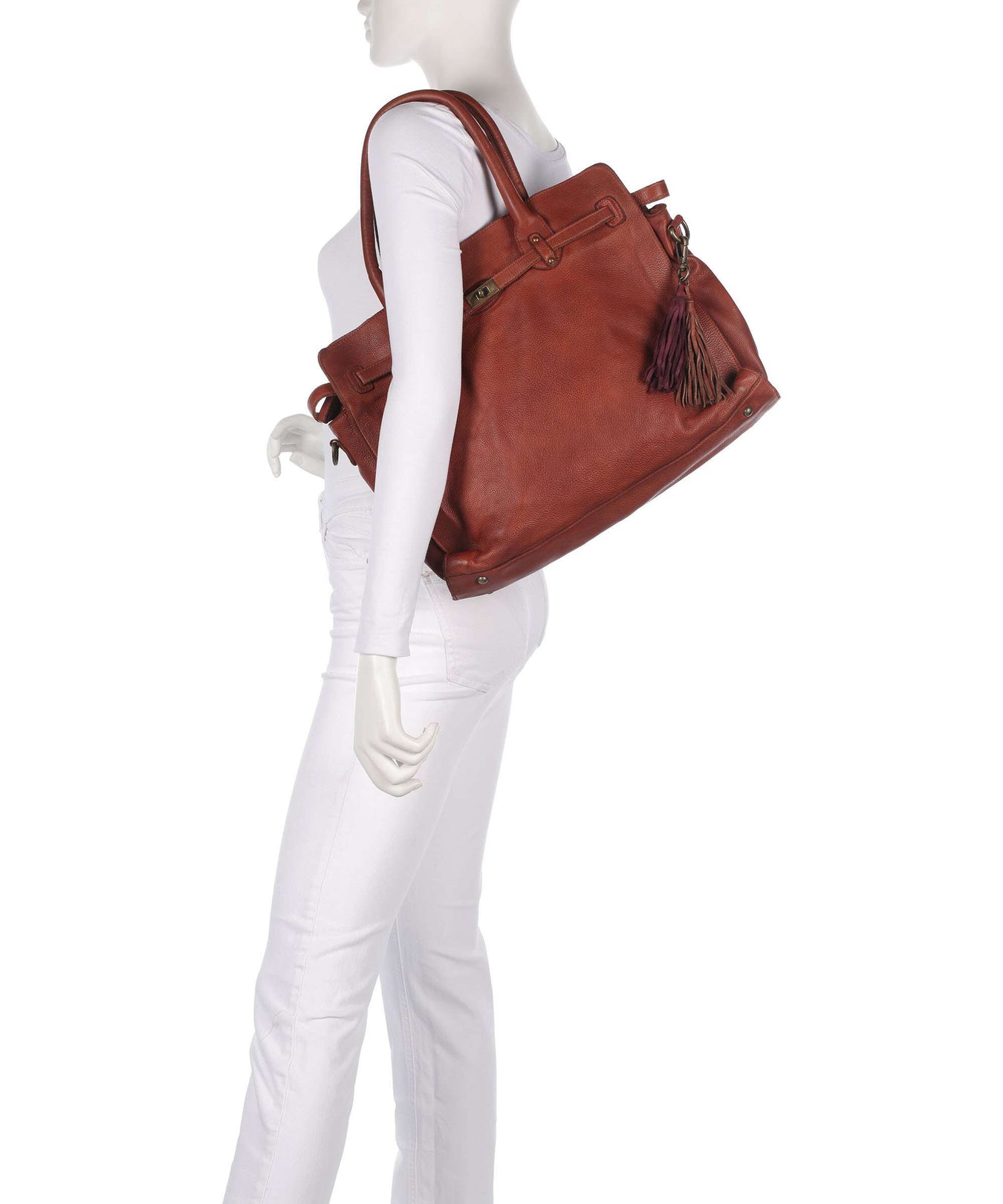 Taschendieb Wien Kaisterstrasse 2 Tote bag brown brandy