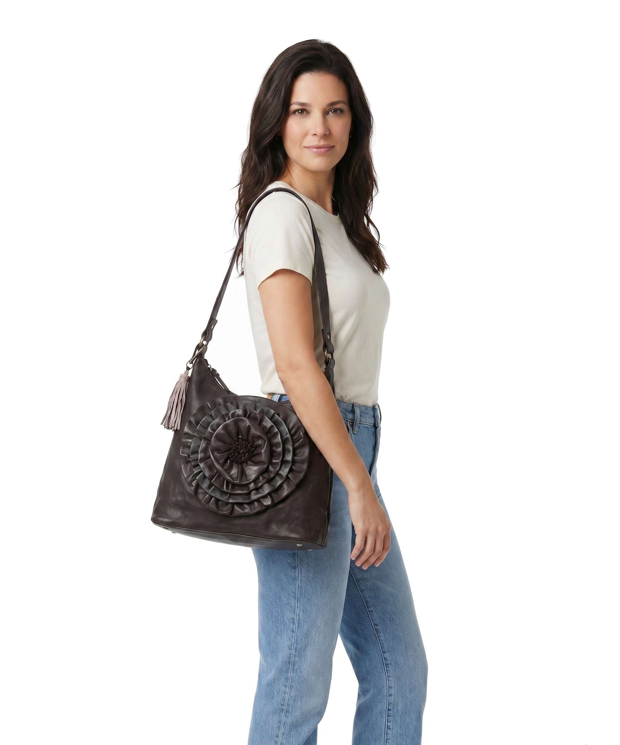 Taschendieb Wien Rosenhügelstrasse 1 Hobo bag mokka