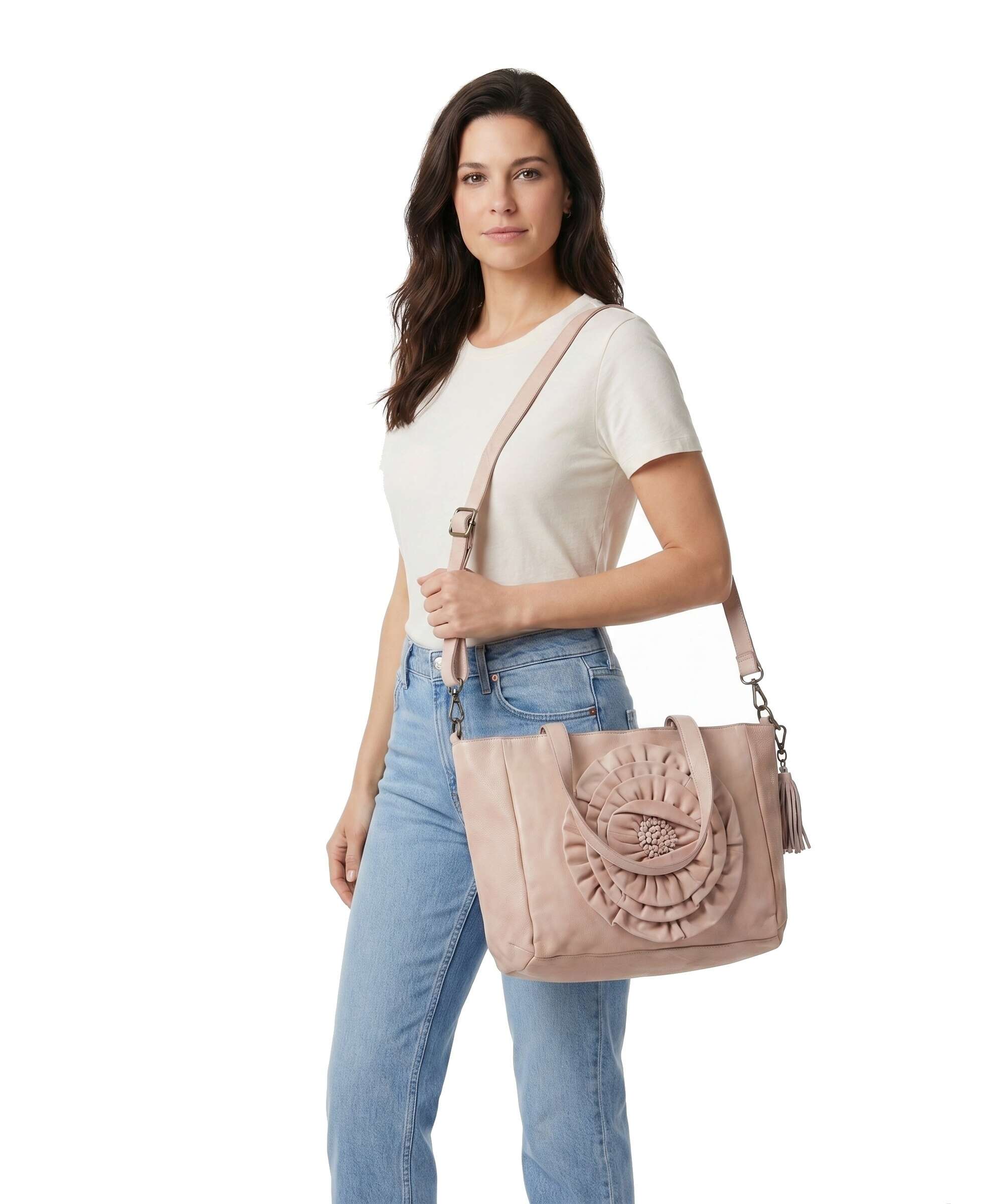 Taschendieb Wien Rosenhügelstrasse 2 Tote bag linen rose