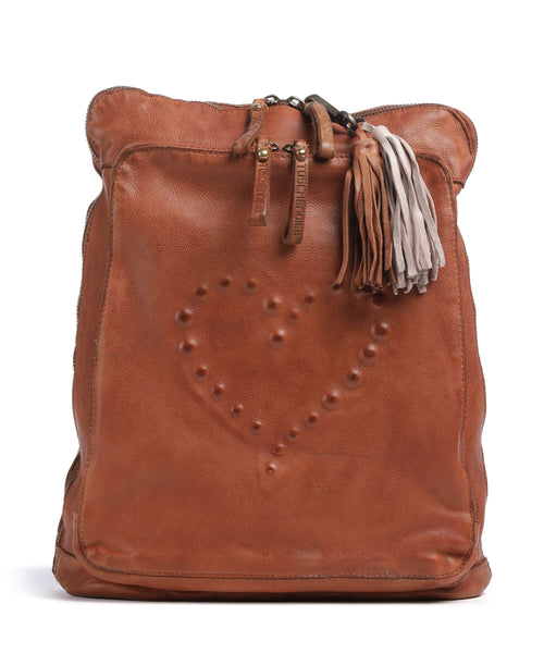 Taschendieb Wien Johnstrasse 2 Backpack bag cognac