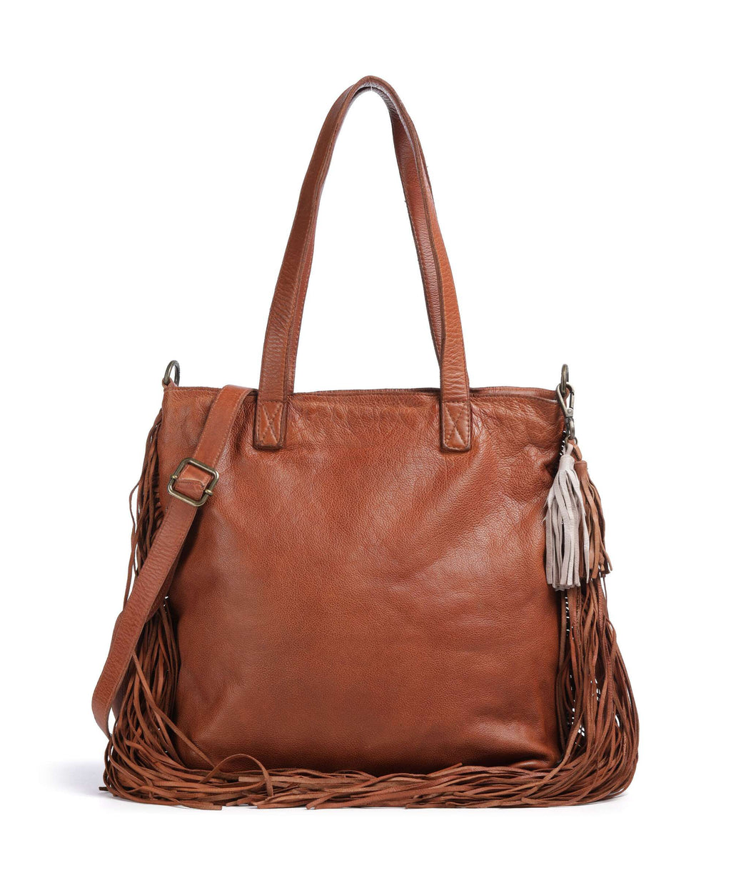 Taschendieb Wien Löwengasse 6x Tote bag cognac